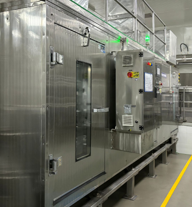 Oscillating Cooling Tunnel